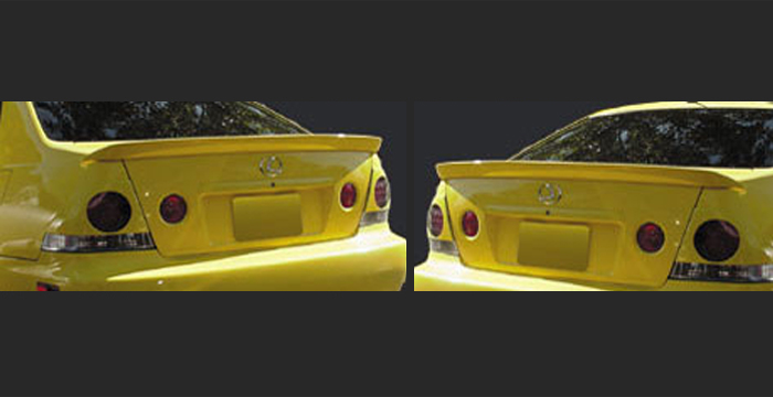 Custom Lexus IS300 Trunk Wing  Sedan (2000 - 2005) - $235.00 (Manufacturer Sarona, Part #LX-015-TW)